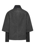 JDYMEMORY RIB SHORT JACKET OTW NOOS dark grey melange