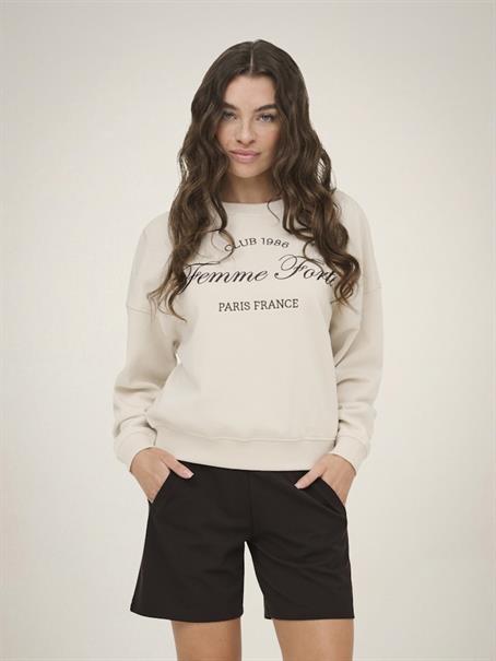 JDYMESA L/S O-NK EMB SWEAT JRS NOOS birch