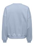 JDYMESA L/S O-NK EMB SWEAT JRS NOOS cashmere blue