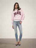 JDYMESA L/S O-NK EMB SWEAT JRS NOOS chalk pink