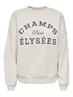 JDYMESA L/S O-NK EMB SWEAT JRS NOOS oatmeal