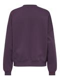 JDYMESA L/S O-NK EMB SWEAT JRS NOOS plum perfect