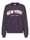 JDYMESA L/S O-NK EMB SWEAT JRS NOOS plum perfect