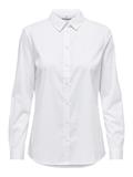 JDYMIO L/S SHIRT WVN NOOS white