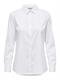 JDYMIO L/S SHIRT WVN NOOS white