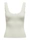 JDYNANNA S/L SCALLOP EDGE TOP KNT NOOS cloud dancer