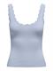 JDYNANNA S/L SCALLOP EDGE TOP KNT NOOS soft chambray