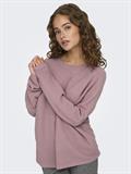 JDYNEW MATHISON L/S ON STRUCTURE PUL KNT woodrose