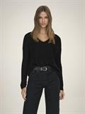JDYNEW MEGAN L/S PULLOVER KNT NOOS black