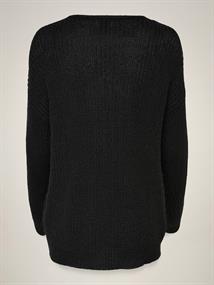 JDYNEW MEGAN L/S PULLOVER KNT NOOS black