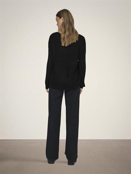 JDYNEW MEGAN L/S PULLOVER KNT NOOS black