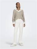 JDYNEW MEGAN L/S PULLOVER KNT NOOS cement