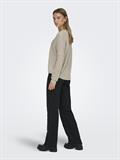 JDYNEW MEGAN L/S PULLOVER KNT NOOS cement