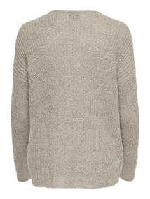 JDYNEW MEGAN L/S PULLOVER KNT NOOS cement