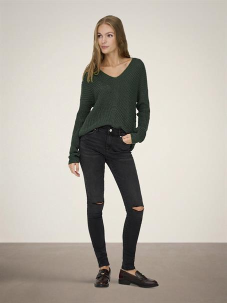 JDYNEW MEGAN L/S PULLOVER KNT NOOS scarab