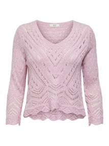 JDYNEW SUN 3/4 CROPPED PULLOVER KNT NOOS fairy tale