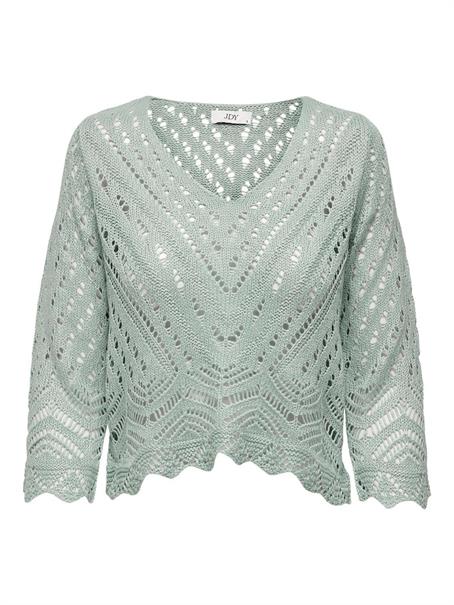 JDYNEW SUN 3/4 CROPPED PULLOVER KNT NOOS jadeite