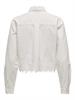 JDYNOLA L/S SHORT SHIRT W. EMB. WVN white