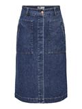 JDYOLIVIA HW SKIRT DB DNM NOOS dark blue denim