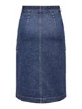 JDYOLIVIA HW SKIRT DB DNM NOOS dark blue denim
