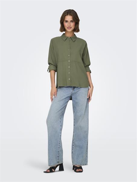 JDYOLLI L/S LONG SHIRT WVN NOOS kalamata