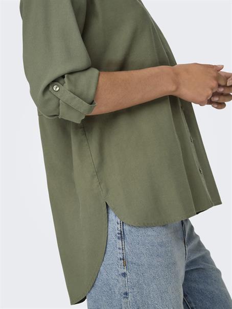 JDYOLLI L/S LONG SHIRT WVN NOOS kalamata