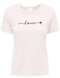 JDYPARIS S/S PRINT TOP JRS cloud dancer
