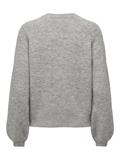 JDYPEARL L/S RAGLAN PEARL PULLOVER KNT light grey melange
