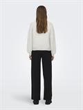 JDYPEARL L/S RAGLAN PEARL PULLOVER KNT white