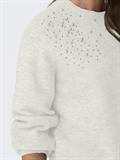 JDYPEARL L/S RAGLAN PEARL PULLOVER KNT white