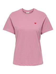 JDYPISA S/S PRINT TOP JRS NOOS cashmere rose