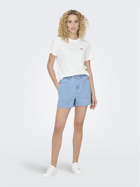 JDYPISA S/S PRINT TOP JRS NOOS cloud dancer19