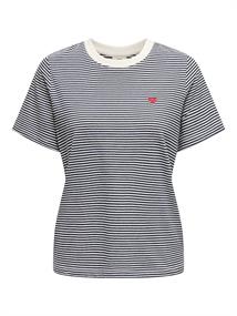 JDYPISA S/S PRINT TOP JRS NOOS cloud dancer2