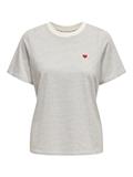 JDYPISA S/S PRINT TOP JRS NOOS cloud dancer3