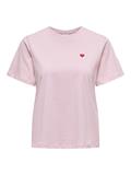 JDYPISA S/S PRINT TOP JRS NOOS parfait pink