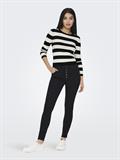 JDYPLUM L/S O-NECK PULLOVER KNT NOOS black