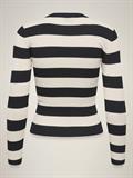 JDYPLUM L/S O-NECK PULLOVER KNT NOOS black