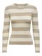 JDYPLUM L/S O-NECK PULLOVER KNT NOOS humus