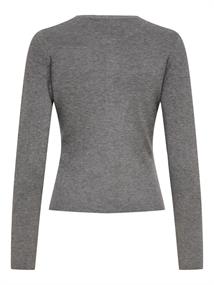 JDYPRIME ELLA LIFE L/S ON FIT CARDI KNT medium grey melange