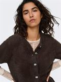 JDYPRIME JAYLA L/S O-NECK CARDIGAN KNT coffee bean