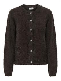 JDYPRIME JAYLA L/S O-NECK CARDIGAN KNT coffee bean