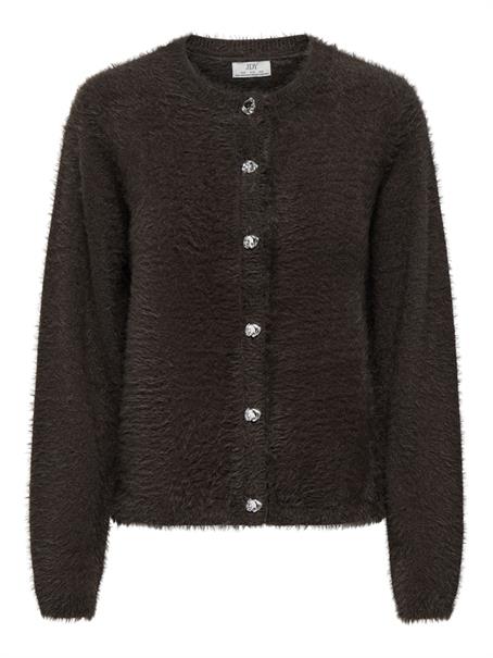JDYPRIME JAYLA L/S O-NECK CARDIGAN KNT coffee bean