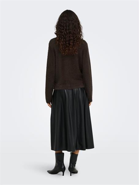 JDYPRIME JAYLA L/S O-NECK CARDIGAN KNT coffee bean