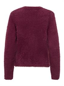 JDYPRIME JAYLA L/S O-NECK CARDIGAN KNT windsor wine