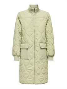 JDYRAYA QUILT LONG JACKET OTW HAB elm