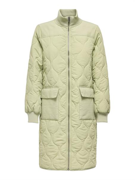 JDYRAYA QUILT LONG JACKET OTW HAB elm