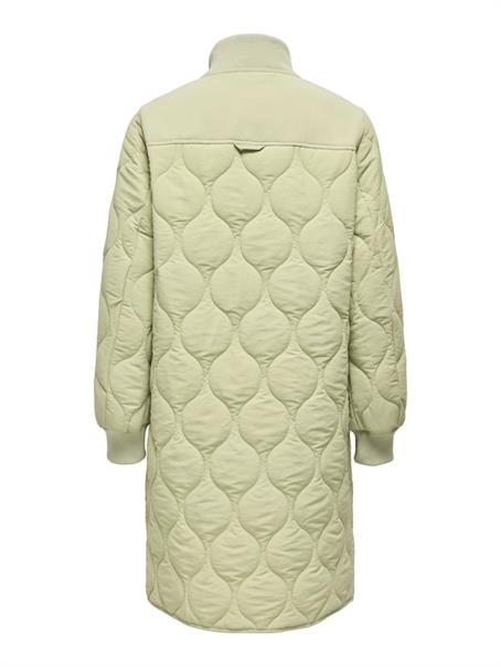 JDYRAYA QUILT LONG JACKET OTW HAB elm