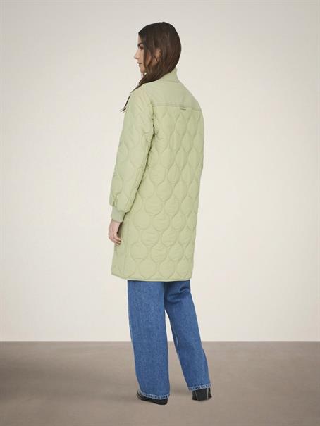 JDYRAYA QUILT LONG JACKET OTW HAB elm