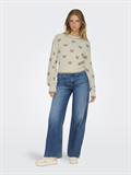JDYROMANCE L/S JACQ. PULLOVER KNT NOOS birch