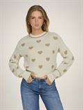 JDYROMANCE L/S JACQ. PULLOVER KNT NOOS birch